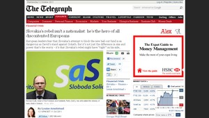 The Telegraph: Slovenským hrdinom je Sulík