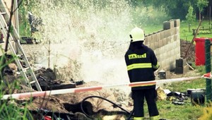 Do domu udrel rodine blesk a spôsobil požiar!