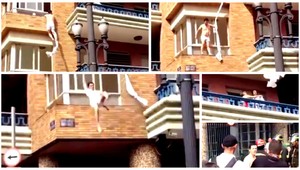 Unikajúci milenec skočil z tretieho poschodia