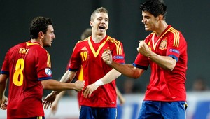 Mladých Španielov strelecky ťahal žolík Álvaro Morata