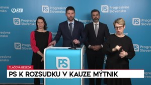 Tlačová beseda PS k rozsudku v kauze Mýtnik