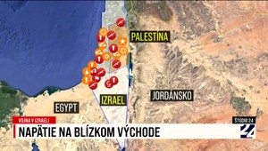 Štúdio 24 o napätí na Blízkom východe