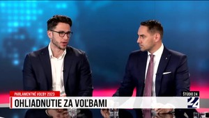 Štúdio 24 o ohliadnutí za voľbami