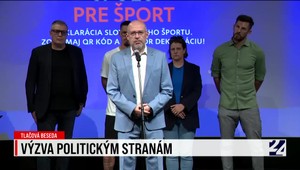 Tlačová beseda športových zväzov o výzve politickým stranám
