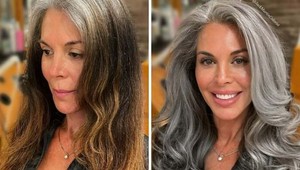 TOP vlasové premeny: Kaderník ukázal ženám, že aj so šedinami môžu byť krásne