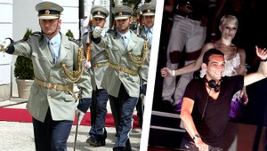 Prezidentská stráž krepčila na pesničku s vulgarizmami