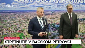 Tlačová beseda slovenského a srbského prezidenta po stretnutí v Báčskom Petrovci