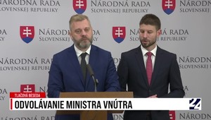 Tlačová beseda strany PS a SaS k odvolávaniu ministra vnútra