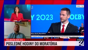 Štúdio 24 s politológom o posledných hodinách pred moratóriom