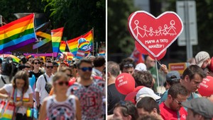 Dúhový Pride a Hrdí na rodinu. Počas sprievodov dohliadal zvýšený počet policajtov