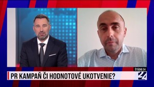 Štúdio 24 o stretnutí Šimečku s Macronom