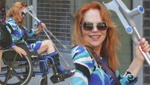 Dagmar Havlová skončila na invalidnom vozíku