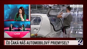 Štúdio 24 o situácii v slovenskom automobilovom priemysle