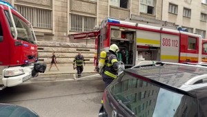 Hasiči zasahovali v Bratislave: Horelo v budove Generálnej prokuratúry