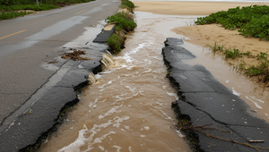 Chorvátske letovisko dusí smrad: Odpadové vody znečisťujú cestu na pláž