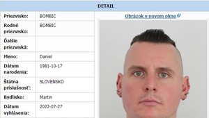 Na extrémistu Bombica vydala polícia príkaz na zatknutie