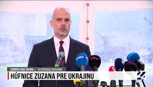Tlačová beseda pri príležitosti odovzdania prvých dvoch húfnic Zuzana ukrajinskej strane