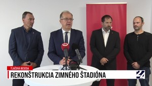 Tlačová beseda o rekonštrukcii zimného štadióna v Trenčíne