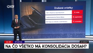 Najdôležitejšie spravodajské témy týždňa v relácii 24 minút