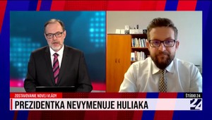 Štúdio 24 o tom, že prezidentka odmietla vymenovať Rudolfa Huliaka za ministra životného prostredia