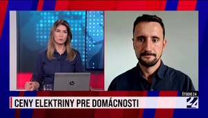 Štúdio 24 o cenách elektriny pre slovenské domácnosti