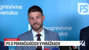 Tlačová beseda PS o pokračujúcich vyhrážkach