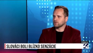 Hokejový expert Rastislav Konečný v štúdiu JOJ 24 o MS juniorov