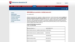 ZOZNAM. Aj vaša nemocnica má horúcu linku, tu je