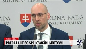 Tlačová beseda strany SaS k vozidlám so spaľovacím motorom