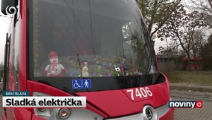 Sladká električka vám vyčarí úsmev