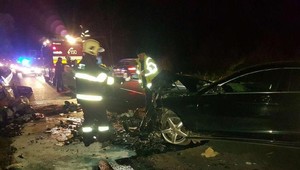 Nehoda pri Hubovej.  Neprežil jeden človek