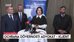 Tlačová beseda najvyšších predstaviteľov justície