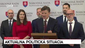 Tlačová beseda strany SaS o aktuálnej politickej situácii