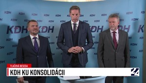Tlačová beseda strany KDH ku konsolidácii