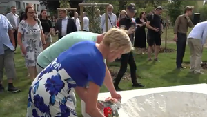 V Prešove odhalili Pamätník neuskutočnenej svadby, pietne miesto Jána Kuciaka a Martiny Kušnírovej