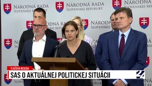 Tlačová beseda strany SaS k aktuálnej politickej situácii