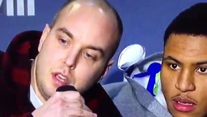 VIDEO. Konšpiračná teória prerušila tlačovku po Super Bowle