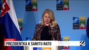Tlačová beseda prezidentky a ministra obrany po samite NATO vo Vilniuse