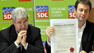 Dohoda so Slovenskom. 5 bodov programu SDĽ
