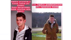 Rodičia ani polícia sa nevzdávajú. Pátranie po 19-ročnom Števovi pokračuje
