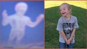 Z okna lietadla odfotil svojho strážneho anjela, tvrdí mama chlapca