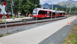 Tatry posilnili dopravu vďaka novému perónu. Domáci aj turisti sa odvezú pohodlnejšie