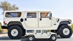 Držte sa, väčší Hummer neexistuje: Je v ňom dokonca aj záchod!