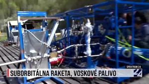Spektrum 24 o suborbitálnej rakete a voskovom palive