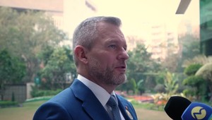 Tlačová beseda Petra Pellegriniho na globálnom samite AI v Indii