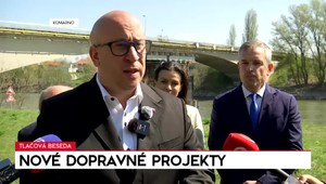 Tlačová beseda ministra dopravy k novým dopravným projektom