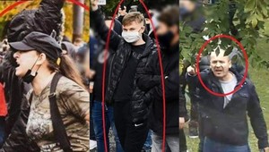 FOTO: Polícia žiada o pomoc pri identifikácií chuligánov z protestu proti Matovičovým zákazom