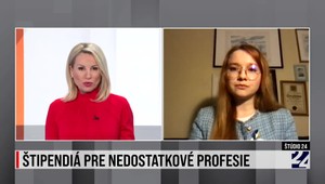 Štúdio 24 o štipendiách pre nedostatkové profesie