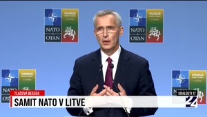 Tlačová beseda generálneho tajomníka NATO vo Vilniuse