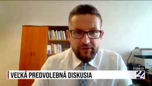 Štúdio 24 k prvej veľkej predvolebnej diskusii lídrov politických strán